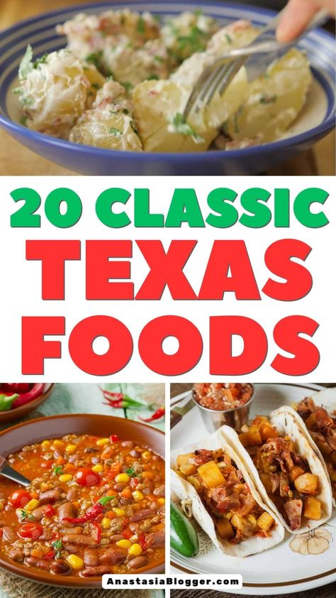 Embark on a culinary adventure through Texas! Delight your taste buds with a selection of 20 iconic dishes from the Lone Star State. Explore the rich flavors and unique food culture that Texas has to offer. Get ready to savor every bite and experience the true essence of Texan cuisine. Chicken Chalupa, Hearty Chili, Traditional Italian Dishes, Recipe Icon, Texas Food, Unique Food, American Dishes, Lone Star State, Best Dinner Recipes