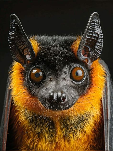 Flying Fox Bat Face, Fox Bat, Foto Macro, Flying Fox, Wild Animals Pictures, Inspiration Images, Lots Of Cats, Women Faces, Animal Portraits