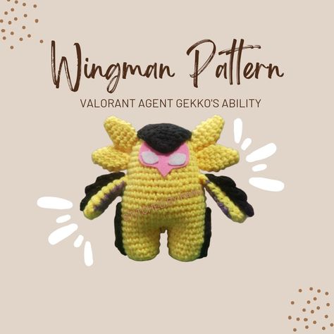 Valorant Crochet Pattern, Valorant Crochet, The Doll, Cute Crochet, Crochet Ideas, Amigurumi Pattern, Crochet Amigurumi, Free Crochet Pattern, Crochet Projects