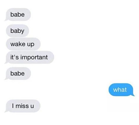 AWWWWWWW AHAHAHAHAHAHHAHAA also he's disturbing my sleep sooo f u babyyy❤️❤️❤️ Funny Couples Texts, Tumblr Relationship, Cute Couples Texts, Funny Texts Crush, Relationship Goals Text, Cute Relationship Texts, Funny Relationship Memes, Cute Text Messages, Cute Couple Quotes