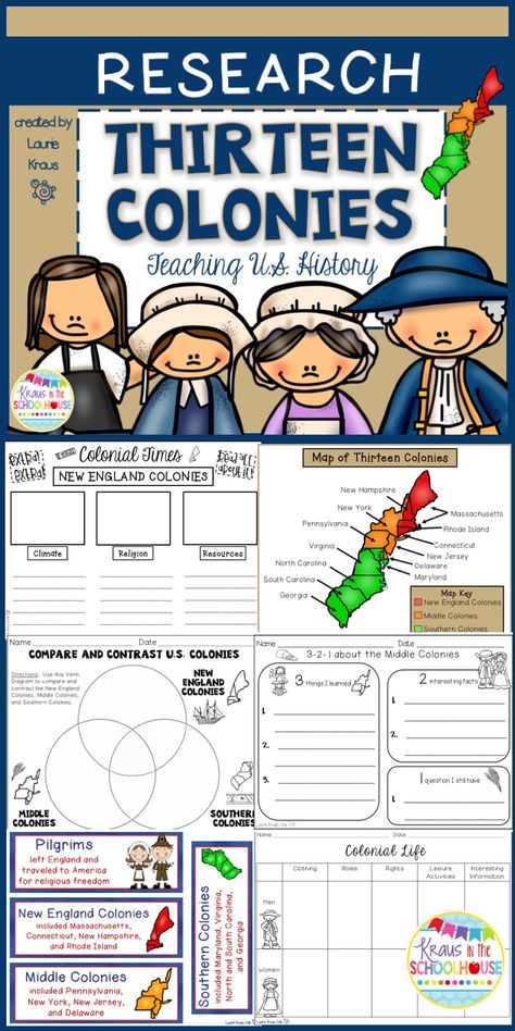 Build Your Own Colony Project, Georgia Colony Project, Teaching The 13 Colonies, Colonization Of America, 13 Colonies Activities Free Printable, 13 Colonies Project, 13 Colonies Projects, 13 Colonies Activities, 13 Colonies Map