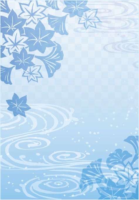 Japanese Background, Japanese Traditional Clothing, Cartoon Style Drawing, Scene Background, Background Drawing, Kimono Pattern, Art Tools Drawing, Anime Base, Blue Poster