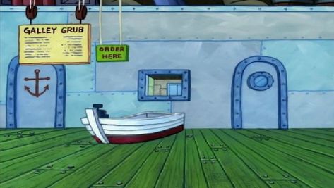 Detailed Spongebob Scenes, Krusty Krab Wallpaper, Cave Spongebob, Spongebob Scenes, Spongebob Krusty Krab, Spongebob Aesthetic, Spongebob House, Spongebob Background, Krusty Krab