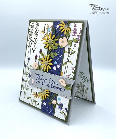 Dainty Delight, Beautiful Friendship, Dainty Flowers, Make Your Own Card, Flower Stamp, Fancy Fold Cards, Stamping Up Cards, Fun Fold Cards, Card Tutorials