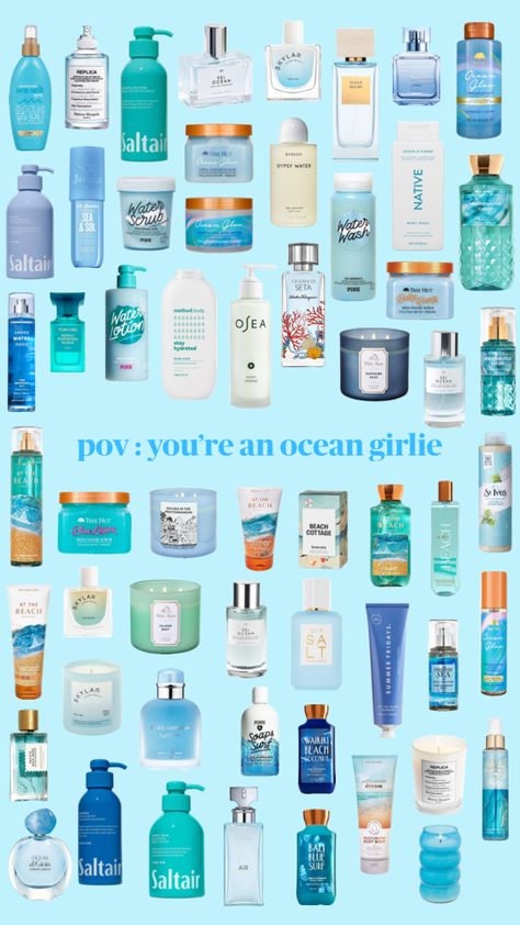 Ocean Skincare, Whipped Shea Body Butter, Scent Combos, Ocean Scent, Sephora Skin Care, Fragrances Perfume Woman, Shower Skin Care, Body Smells, Sugar Body