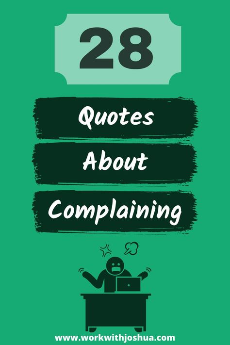 Stuck with someone who keeps complaining? Read these quotes now to find some resolution. Quotes About Complaining, Complaining Quotes, Box Quotes, Benjamin Disraeli, Nick Vujicic, Stop Complaining, Boxing Quotes, Life I, In My Life