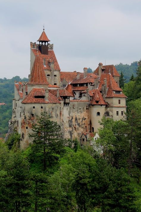 Transylvania Castle Dracula, Transylvania Castle, Summer Castle, Romanian Castles, Dracula's Castle, Bran Castle, Peles Castle, Nice Trip, Dracula Castle