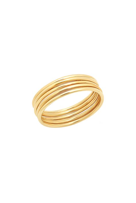 5 Zoe Ring Set Gold Ring Sets Aesthetic, Gold Rings Stack, Classic Jewelry Essentials, Stackable Rings Gold, Silver Braided Ring, Gold Stacking Rings, Ring Stacks, Body Decor, Ring Inspo