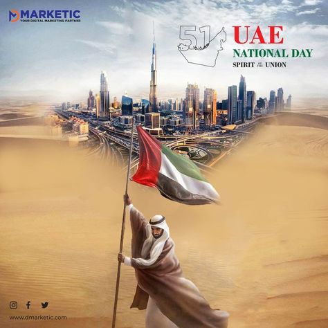 2nd December UAE Proud to be an Emirati honoring the UAE's 51st National Day Faith in words and pride in soul Happy National Day For more info, 🖥Visit: www.dmarketic.com 📧Email: info@dmarketic.com 📞Call: +971 55 377 0615 Ginger Hair Growth, Elegant Room, 2nd December, Uae National Day, Happy National Day, Aids Day, Social Media Advertising Design, Cute Couple Outfits, National Day