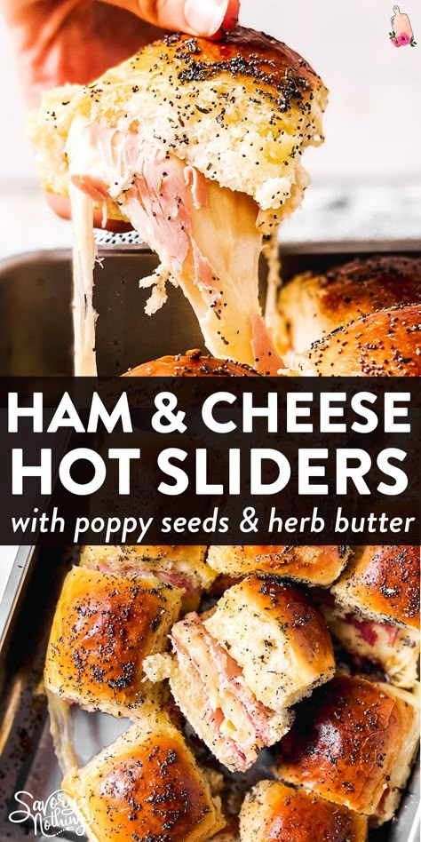 Ham Sliders Recipes, Healthy Football Snacks, Fall Sandwiches, Football Game Food, Soft Rolls, Ham Sliders, Game Day Party, Football Snacks, Game Day Appetizers