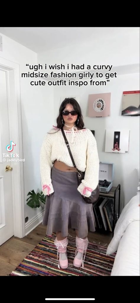 Classy School Outfits, Midsize Winter, Genderfluid Fashion, Midsize Fashion, Fashion Corner, Winter Fit, Curvy Outfits, Cute Fits, Winter Looks