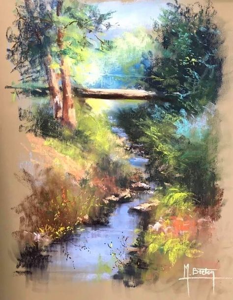 Abstract Art Projects, Chalk Pastel Art, Soft Pastel Art, Pastel Sec, Pastel Artwork, Pastel Landscape, Dry Pastel, Canvas Painting Designs, Landscape Art Painting