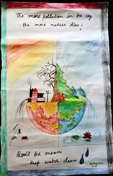 Pin is about saving earth from water and air pollution Air Pollution Illustration, Pollution Poster, Air Pollution Poster, Poster Creative, Dont Be Mean, Poster Drawing, Air Pollution, Creative Drawing, Save Earth