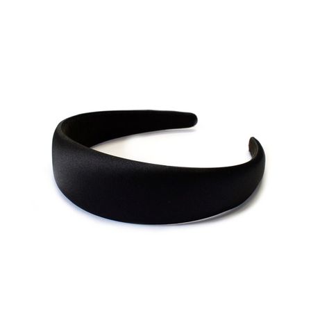 Classic headband covered in satin fabric, slightly curved. Very good quality, comfortable, a basic hair accessory. Width 4cm. Available in many colors Satin Headband, Black Headband, Headband Hair, Head Band, Turbans, Hair Accessories Headbands, Headband Hairstyles, Hair Accessory, Light Beige