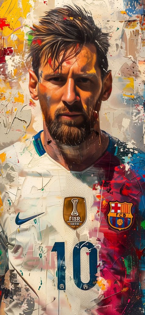 Best Painting Ever, Mascara Oni, Lionel Messi Posters, Messi Poster, Fc Barcelona Wallpapers, Lionel Messi Wallpapers, Messi Photos, Android Wallpaper Art, Lionel Andrés Messi