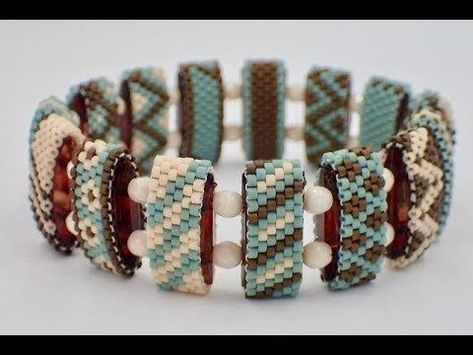 Bead Jewelry Ideas, Seed Bead Tutorials, Bracelet Miyuki, Beaded Beads, Bead Ideas, Seed Bead Tutorial, Jewelry Making Tutorials, Bead Patterns, Bracelet Tutorial