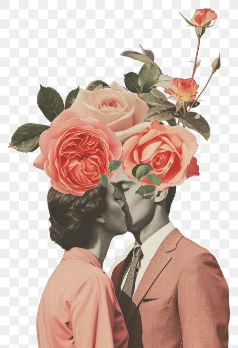 Png Collage, Couple Png, Holography, Vintage Png, Vintage Couples, Cute Emoji, Collage Vintage, Flower Rose, Rose Photography