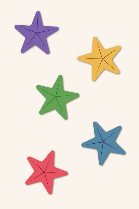 Simple seastar illustrations - Cute summer inspired graphic with red, blue, yellow and purple. Looking for a personalised graphic design? I specialize in creating visual brand identites, pattern design and graphical visuals that make a statement. Let's bring your ideas to life together.

Franzi Speer | Graphic Design | Pattern Design | Mockups Simple Illustrations, Yellow And Purple, Graphic Design Pattern, Simple Illustration, Gcse Art, Illustration Graphic Design, Pattern Illustration, Photo Reference, Art Photo