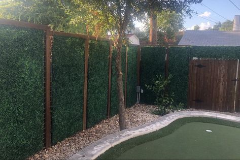 Faux Grass Wall Backyard, Fake Greenery Wall Outdoor, Fake Grass Bathroom Wall, Backyard Walls, Faux Grass Wall With Neon Sign, Faux Ivy Pm Chain Link Fence, Privacy Wall Outdoor, Grass Wall Backdrop Walmart, Privacy Patio