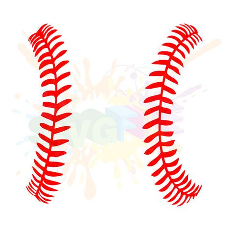 Stitch Cricut, Softball Stitches, Softball Designs, Baseball Cricut, Baseball Quilt, Easter Svg Files, Softball Svg, Cricut Explore Projects, Baseball Stitch