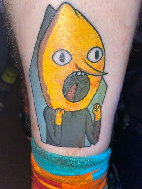 Lemongrab Tattoo, Tatting, Tattoos