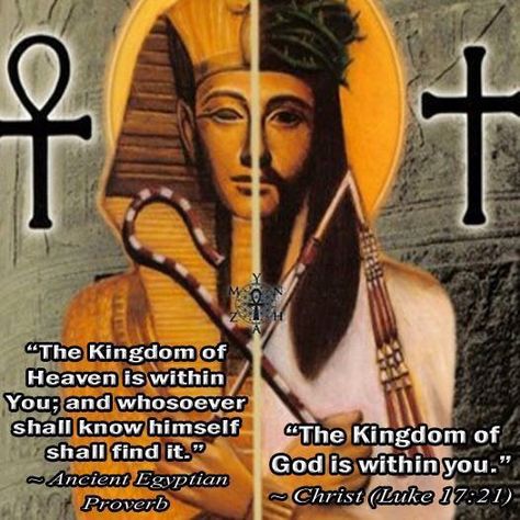 Know thy self God And Goddess, Kemetic Spirituality, The Kingdom Of Heaven, African Spirituality, Egyptian God, Egyptian History, Kingdom Of Heaven, Ancient Knowledge, Ancient Mysteries