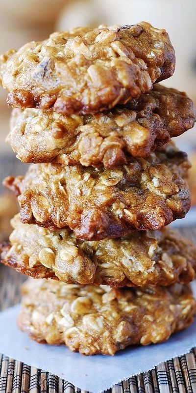 Banana Oat Cinnamon Cookies, Oatmeal Cookies With Oil Instead Of Butter, Banana Nut Cookies Oatmeal, Banana Oatmeal Breakfast Cookies Healthy, Banana Nut Oatmeal Cookies, Chewy Banana Oatmeal Cookies, Banana Oatmeal Cookies Recipe, Banana Nut Cookies Recipes, Banana Oatmeal Recipes