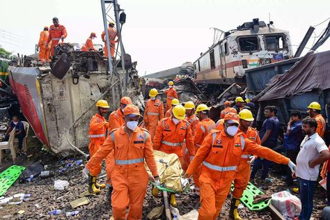 A devastating crash involving three trains in the eastern state of Odisha has killed nearly 300 people and left around 1,100 injured, many of them seriously. Described as one of the deadliest train accidents in decades, the tragedy struck around 7 pm, when many passengers were sleeping.The incident took place when a passenger train, the Coromandel Shalimar Express, derailed and hit a goods train, and another train, the Yesvantpur-Howrah Superfast, crashed into the derailed coaches. H... India Railway, Train Accident, Train Crash, Life Sketch, Passenger Train, Disaster Response, Southern Cities, Indian Railways, History Of India