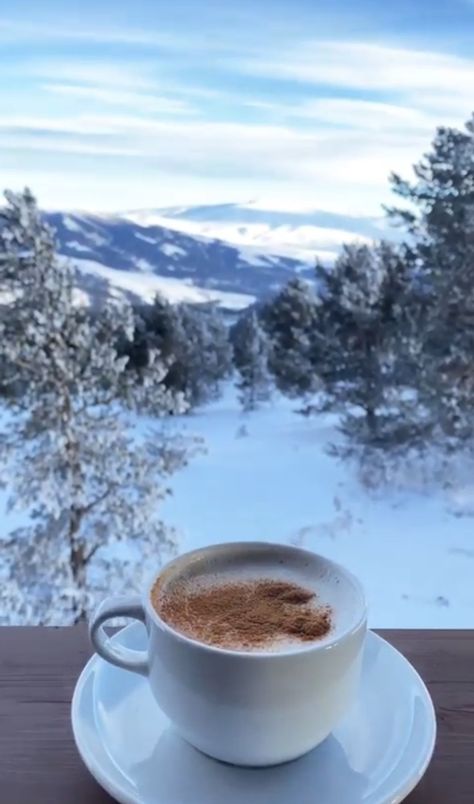 Siberian Aesthetic, Winter Fairy, Winter Pictures, Coffee And Books, Winter Aesthetic, Coffee Addict, Instagram Marketing, Cappuccino, Austria