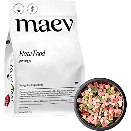 Amazon.com: Maev Raw Dog Food, Better Than Freeze Dried Dog Food, Flash Frozen with Lean Beef Protein, Vitamin-Rich Organ Meat in Every Serving, Weight and Digestion Formulation, Adult Dogs, 10 Pounds : Pet Supplies Organ Meat, Freeze Dried Dog Food, Raw Dog Food, Premium Dog Food, Pet Market, Pet Items, Raw Dog Food Recipes, Dog Nutrition, Freeze Drying Food