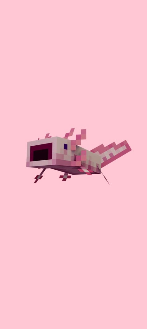 #minecraft Minecraft Axolotl Wallpaper, Minecraft Lockscreen, Axolotl Wallpaper, Axolotl Minecraft, Minecraft Axolotl, Minecraft Wallpaper, Studio Ghibli, Minecraft, Pokemon