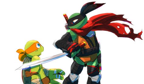 WOW!!! Leo Looks More Hot In This Outfit .But........WHAT IS HE DOING TO MIKEY!!!!!! Tmnt Protecting Mikey, Mikey X Leo, Tmnt Swag, Tmnt Leonardo, Alternate Realities, Tmnt Mikey, Tmnt Movie, Tmnt Leo, Leonardo Tmnt