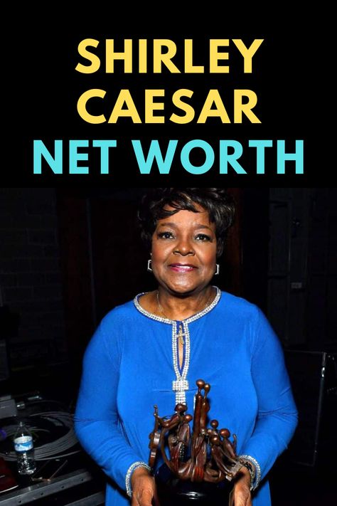 Shirley Caesar is an American gospel music singer. Find out the net worth of Shirley Caesar. #ShirleyCaesar Shirley Caesar, Gospel Music, Net Worth, Fun Facts, Music, Celebrities