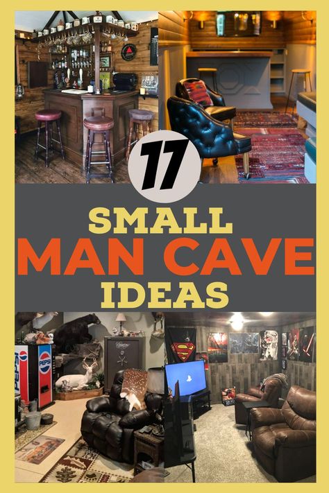 Small Space Man Cave Ideas, Mancave Shed Ideas Interior, Bedroom Man Cave Ideas, Small Bedroom Man Cave Ideas, Small Gentleman Room, Small Man Cave Ideas Room Bedrooms, Small Space Man Cave, Small Room Man Cave, Gentleman Room Man Caves