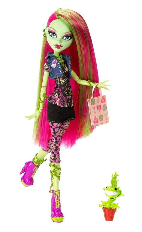 Monster High Venus Mcflytrap, Venus Mcflytrap, Monster List, Sci Fi Horror Movies, Moster High, Love Monster, Monster High Characters, Emo Kid, Dream Doll