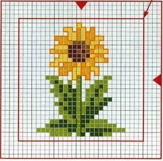 12 Free Cross Stitch Patterns with Sunflowers Cross Stitch Sunflower, 123 Cross Stitch, Free Cross Stitch Patterns, Cross Stitch Fonts, Nature Cross Stitch, Small Cross Stitch, Cross Stitch Patterns Flowers, Cross Stitch Bookmarks, Cross Stitch Heart