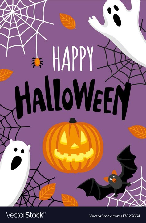 Halloween Logo Design, Halloween Illustration Design, Happy Halloween Cards, Happy Halloween Pictures, Halloween Logo, Halloween Office, Halloween Templates, Sparkle Wallpaper, Halloween Vector