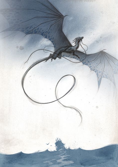 Naomi Novik, Dragon Illustration, Interior Illustration, Expressionist Painting, Mother Of Dragons, Fantasy Dragon, Card Illustration, Children Book Cover, Abstract Expressionist