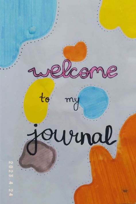 Welcome To My Journal Page Ideas, Diary Welcome Page, Welcome Page For Journal, Welcome To My Journal Ideas, Journal Ideas For First Page, Welcome Journal Page, Welcoming Page Journal, Simple Aesthetic Journal Ideas, Journal Welcome Page Ideas