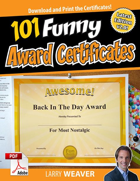 Funny Award Certificates Workplace Awards Funny, Fun Awards For Employees, Funny Award Titles, Funny Teacher Awards, Funny Office Awards, Staff Games, Funny Employee Awards, Funny Awards Certificates, Funny Award