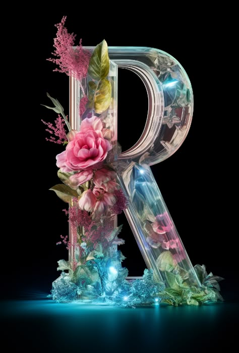 Alphabet Photos Letters Pictures, Alphabet Wallpaper Design, R Design Letter, Letter R Wallpaper, R Letter Wallpaper, Diy Floral Backdrop, Letter R Art, Paper Peonies Tutorial, Peony Tutorial