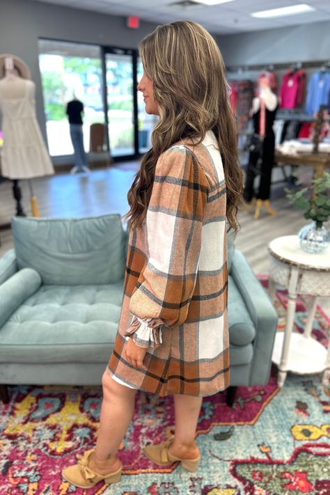 Flannel with dress outfit