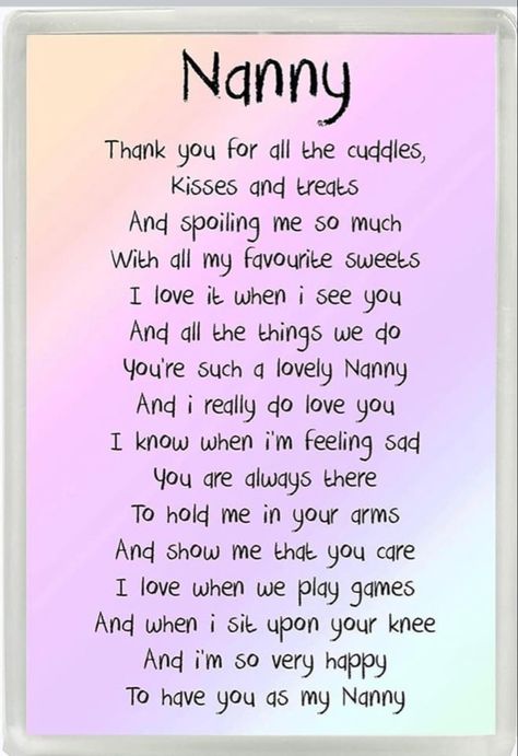 Poem For Grandma Birthday, Nan Poems, Grandma Birthday Quotes, Grandma Poem, Happy Birthday Grandma, Grandma Birthday Card, Mom Poems, Mothers Day Poems, Grandma Quotes