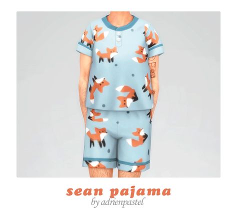 📑 Sean Pajama · | AdrienPastel on Patreon Male Teen, Ts4 Mods, Sims 4 Patreon, Die Sims 4, Sims 4 Cc Kids Clothing, Sims Packs, Cc Clothes, Sims 4 Children, Sims 4 Mm Cc