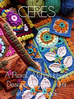 Ravelry: Designs by The Floral Hook Ravelry Crochet, French Knot Embroidery, Yarn Flowers, Vintage Throws, Crochet Throw Blanket, Form Crochet, Vintage Blanket, Floral Squares, Granny Square Crochet Pattern