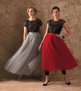 Tule Skirts, Tulle Skirt Pattern, Diy Tulle Skirt, Tulle Skirt Tutorial, Ladylike Dress, Threads Magazine, Net Skirt, Sew Simple, Tulle Skirts