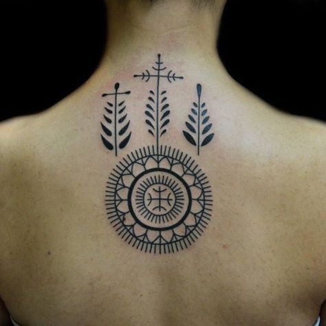 Croatian Tattoo, Symbol Tattoos With Meaning, Slavic Tattoo, Polish Tattoos, Samoan Tattoo, Hawaiian Tattoo, Female Tattoo Artists, Tattoo Cover, Tattoo Designs And Meanings