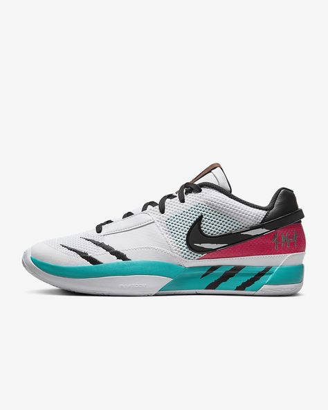 Ja1 Nike Basketball Shoes Nike, Turbo Green, Blue Basketball Shoes, Red Black Style, Air Zoom, Basketball Shoes, Nike Men, Athletic Shoes, Men's Shoes