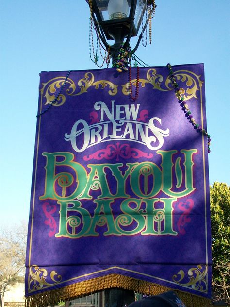 New Orleans Square dressed up for some Limited Time Magic - Princess and the Frog style Mardi Gras fun. Mardi Gras Princess And The Frog, New Orleans Bayou, New Orleans Mardi Gras, Bourbon Street, Run Disney, Disney Parks, Mardi Gras, Rainy Day, New Orleans