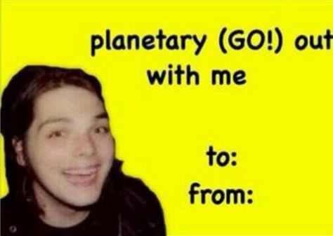 I think I'm going to give this to my crush... Band Valentine Cards, Emo Valentines, Weird Valentines Cards, To My Crush, Band Valentines, Bad Valentines Cards, Weird Valentines, Silly Valentines, Bad Valentines